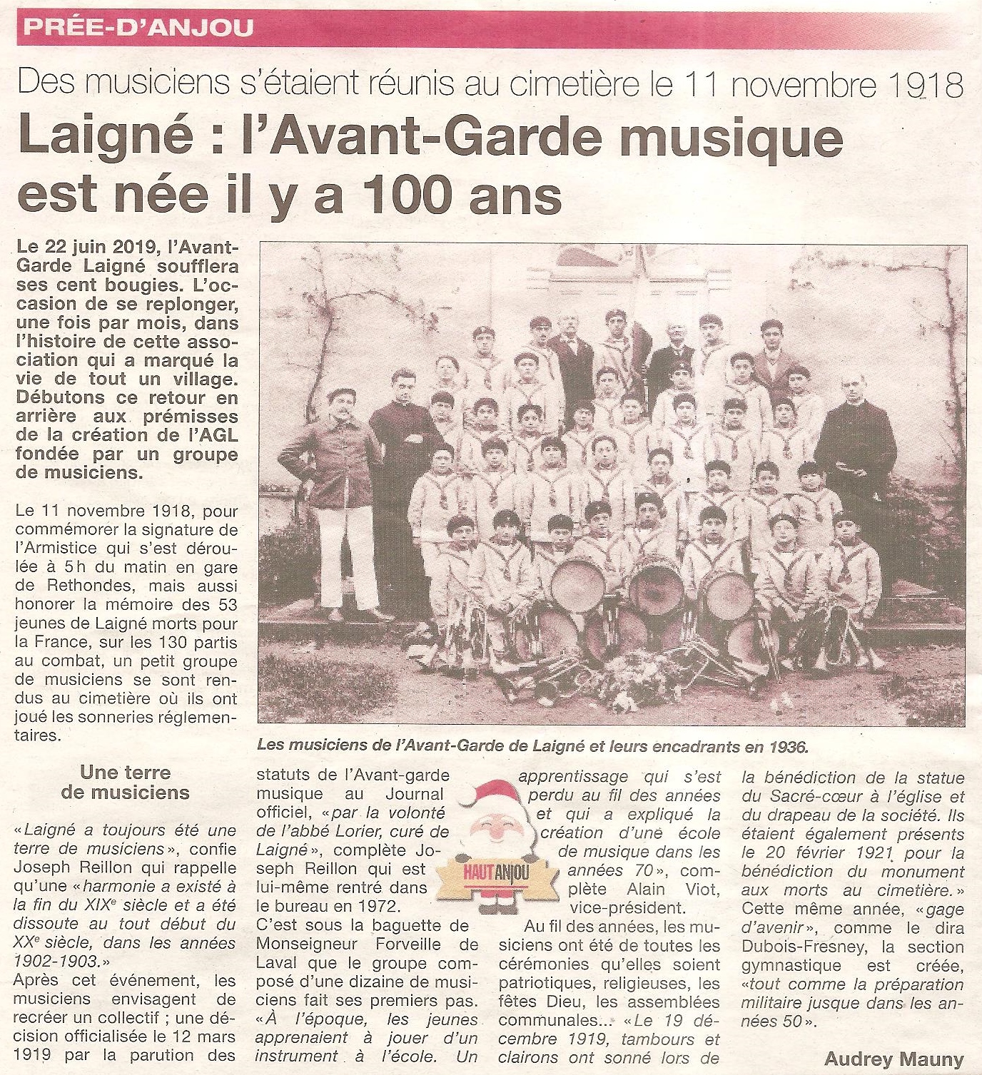 article haut Anjou 23 novembre 2018