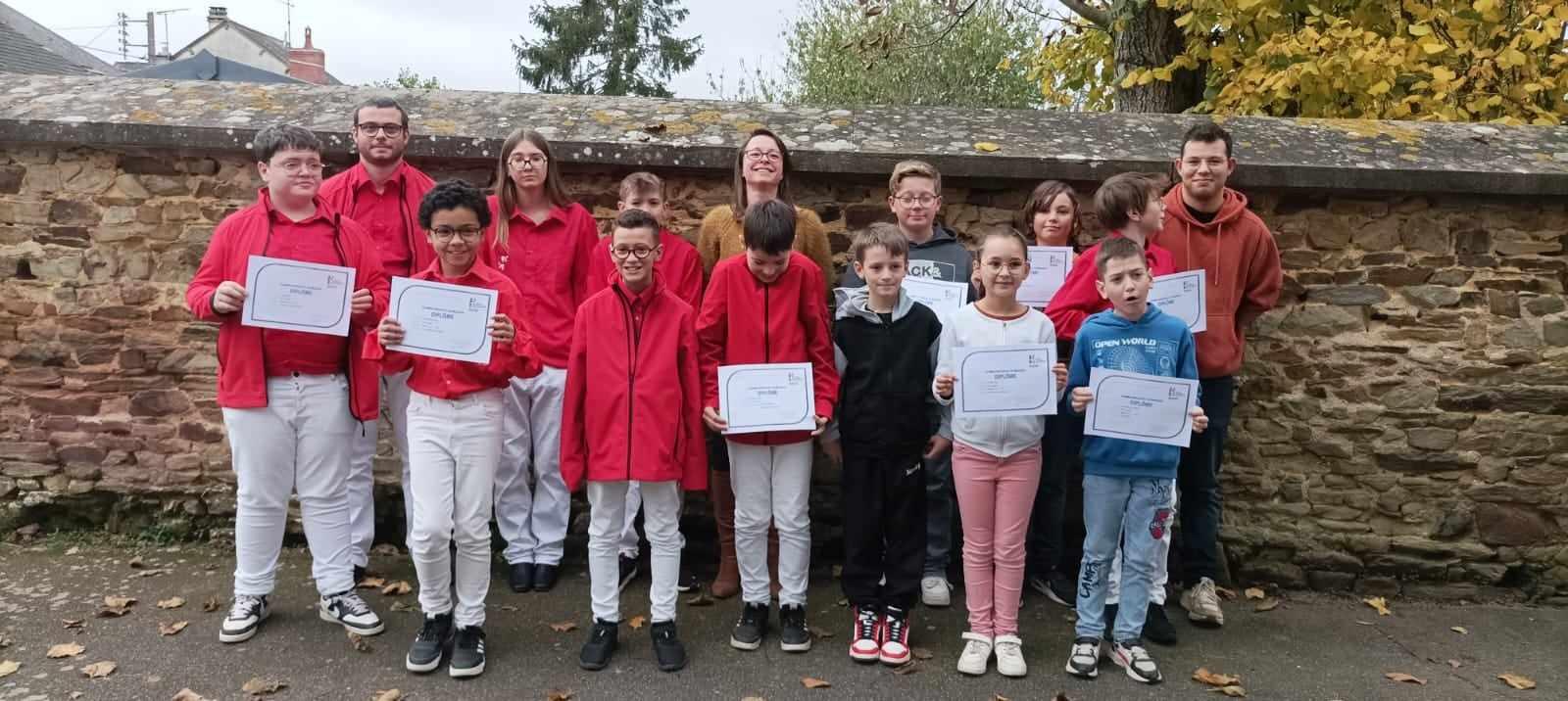 remise des diplôme st cécile 2024